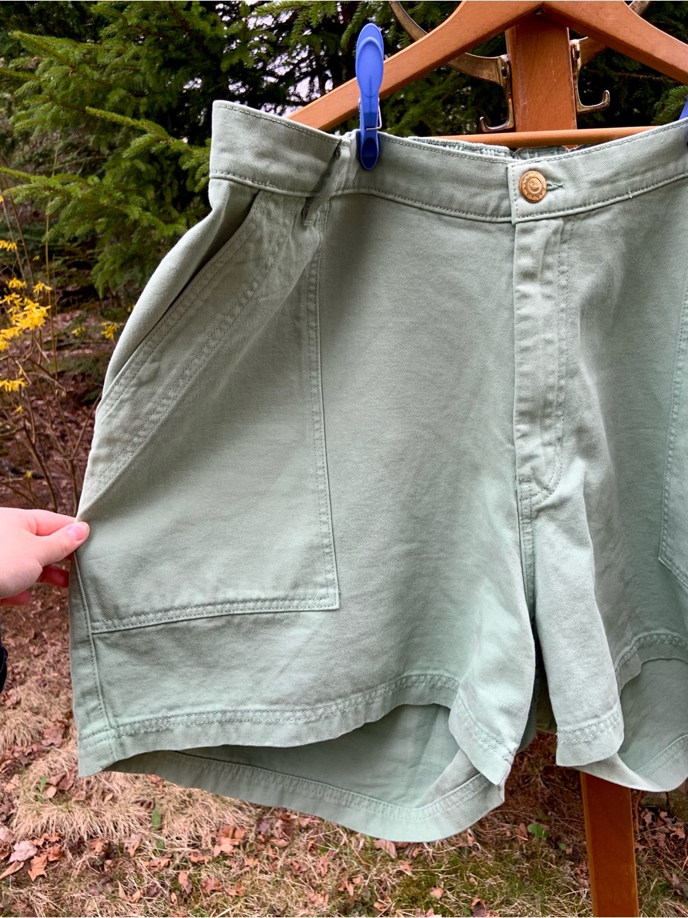 Big Bud Press MINT GREEN Work Shorts - Size 1XL - Picture 3 of 6